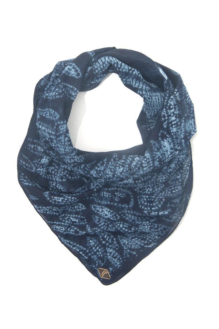 Indigo People HEAVEN SCARF - Bandhani Resist Dye