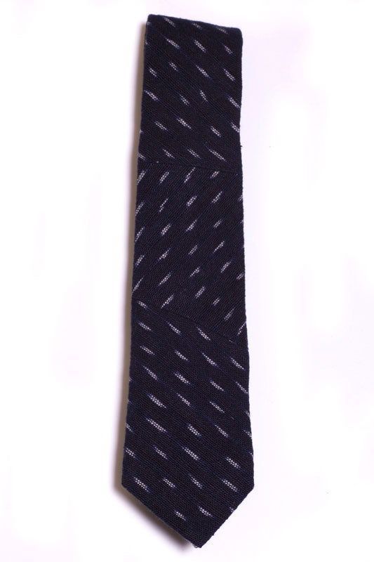 Indigo People IBUKI NECKTIE - Hand Loomed Ikat
