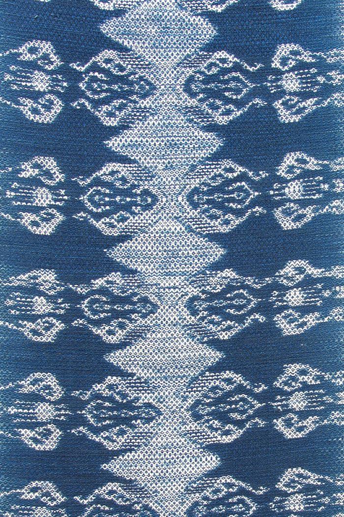 Indigo People KITE SCARF - Hand Loomed Ikat