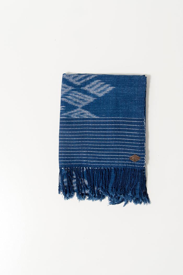 Indigo People KORI SCARF - Hand Loomed Ikat