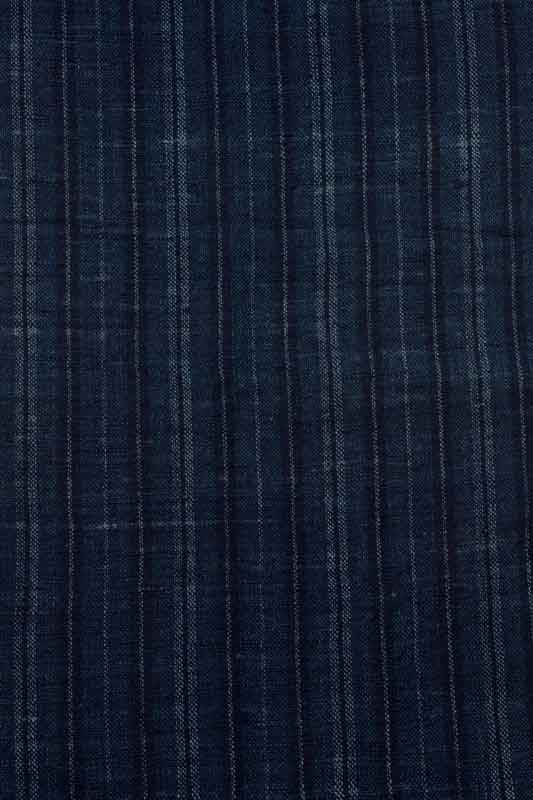 Indigo People MAKOTO SCARF - Hand Loomed Stripes