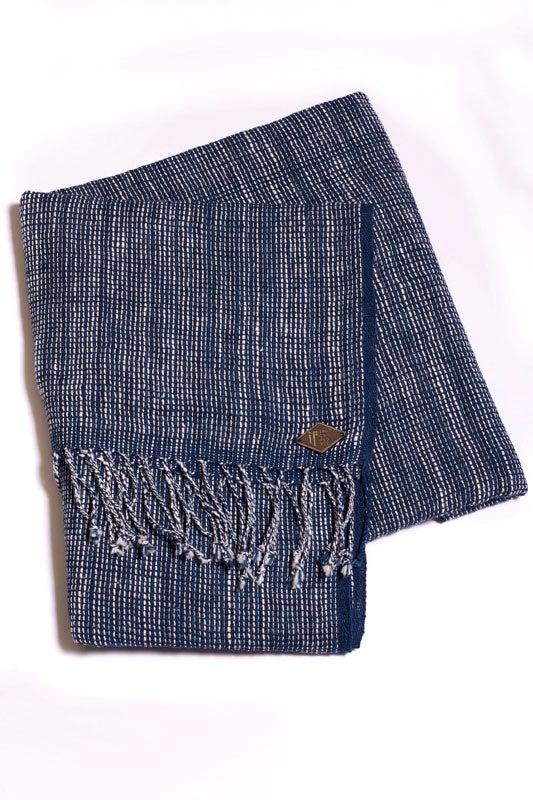 Indigo People MINORI SCARF - Hand Loomed Open Weave