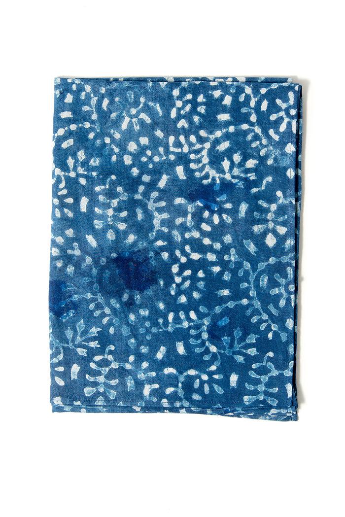 Indigo People NOBORU SCARF - Mud Resist Block Print