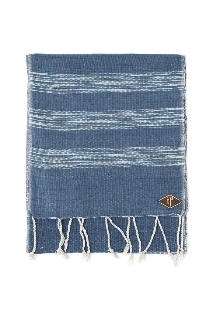 Indigo People PATH (MINI) SCARF - Hand Loomed Ikat