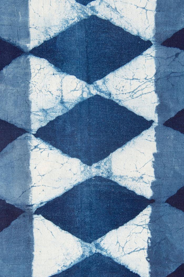 Indigo People RAITO SCARF - Mud Resist Screen Print