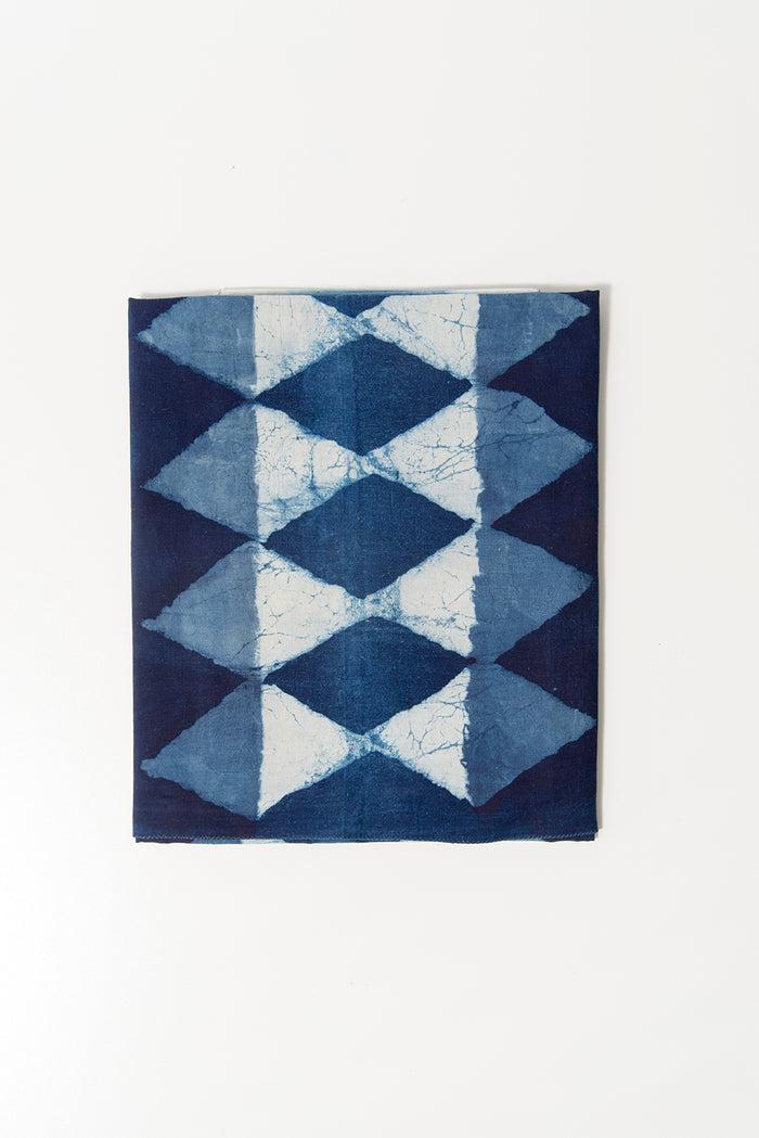 Indigo People RAITO SCARF - Mud Resist Screen Print
