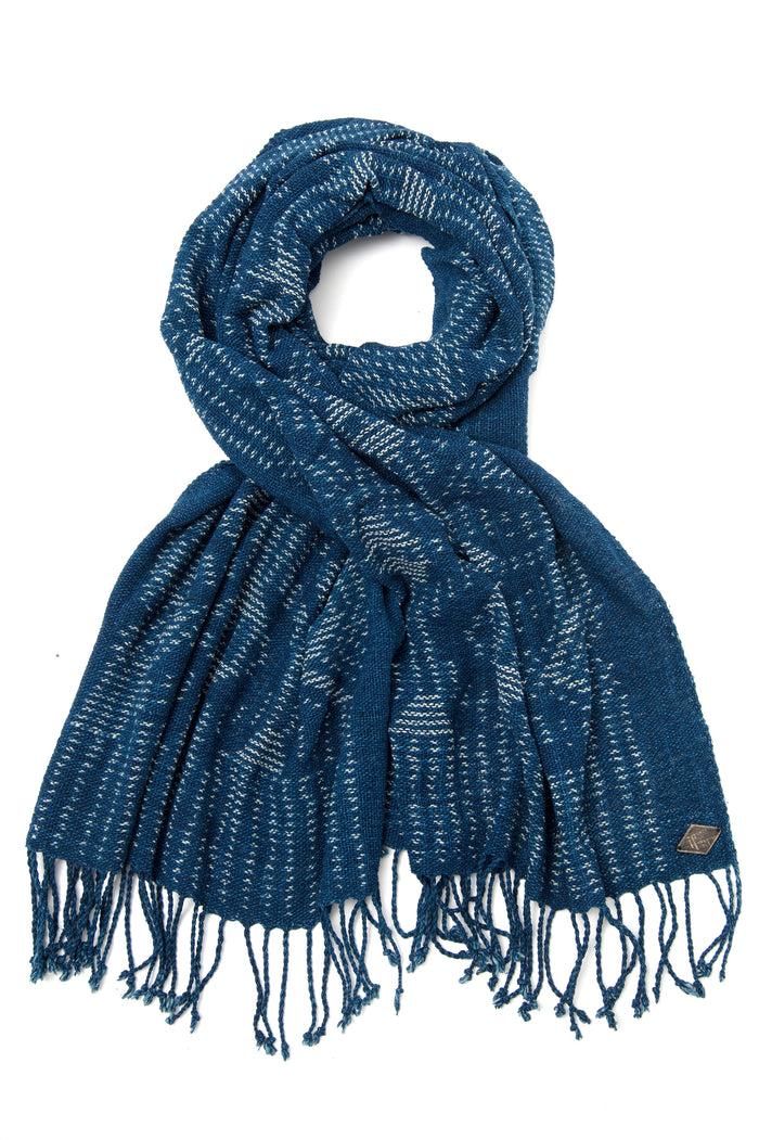 Indigo People SHINE SCARF - Hand Loomed Ikat