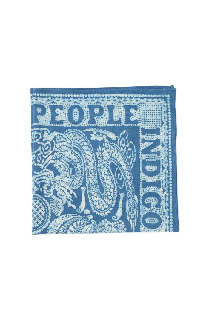 Indigo People SHINWA BANDANA - Batik Screen Print