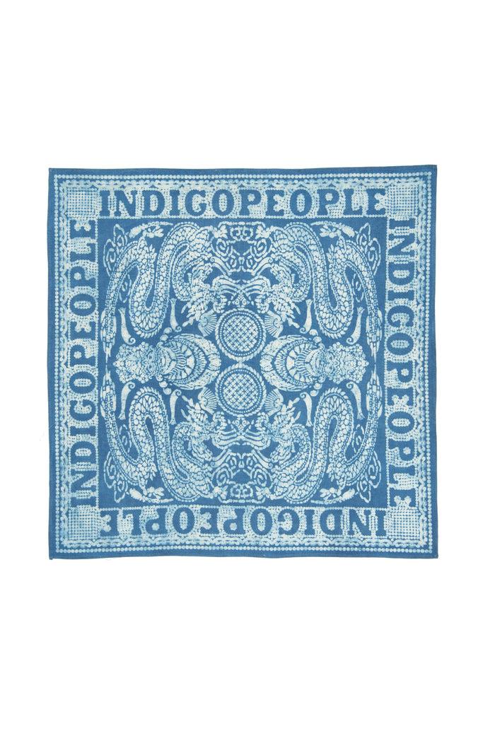 Indigo People SHINWA BANDANA - batik screen print