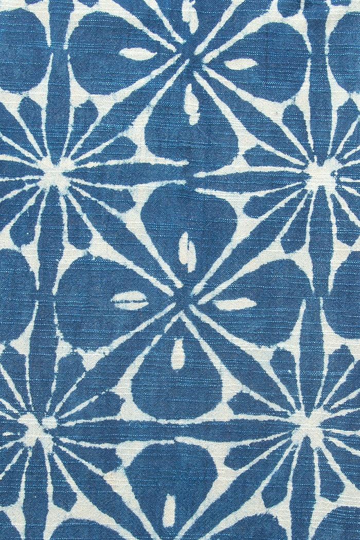 Indigo People TAIRU SCARF - Mud Resist Block Print