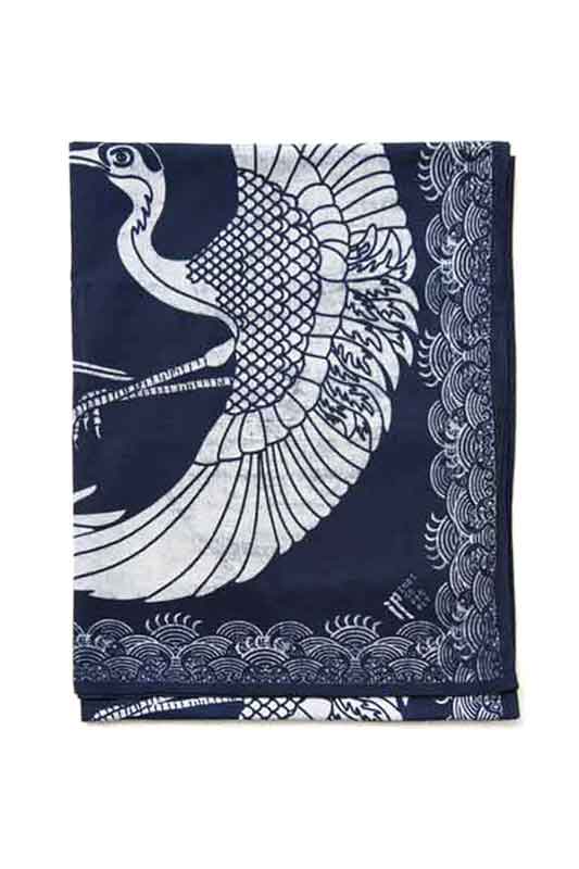 Indigo People TORI SCARF - Batik Screen Print