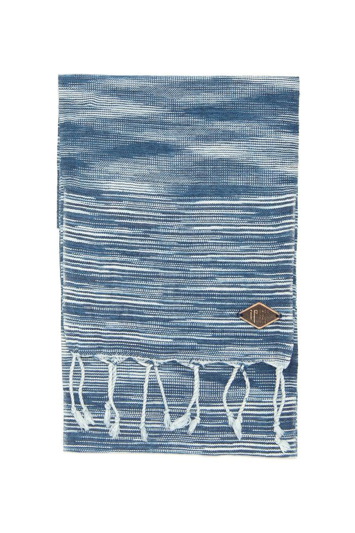 Indigo People TRACE (MINI) SCARF - Hand Loomed Ikat