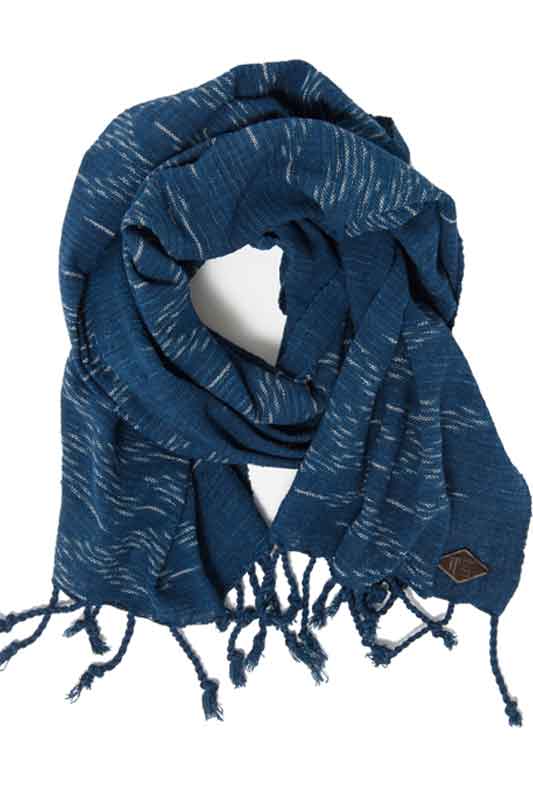 Indigo People YUMI SCARF - Hand Loomed Ikat