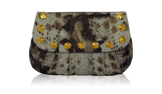 inge christopher Antha Mini Clutch Black Multi