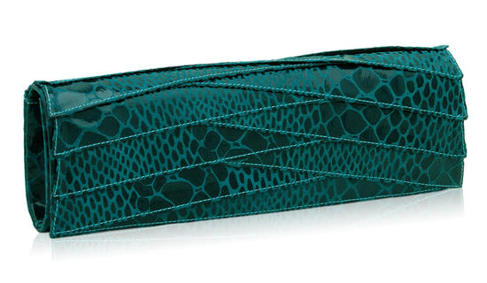 inge christopher Armadillo Long Clutch Peacock
