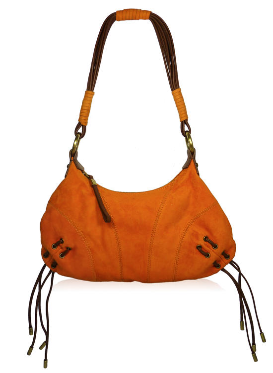 Inge Christopher Brandy Hobo Shoulder Bag Pink