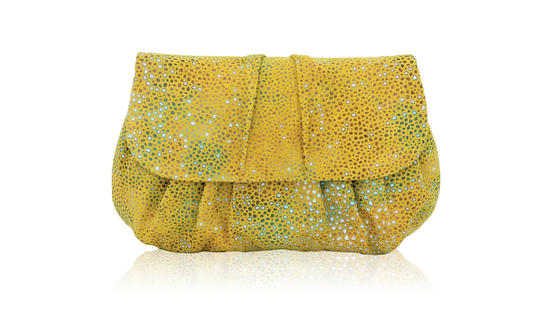 Inge Christopher Burano Mini Clutch White