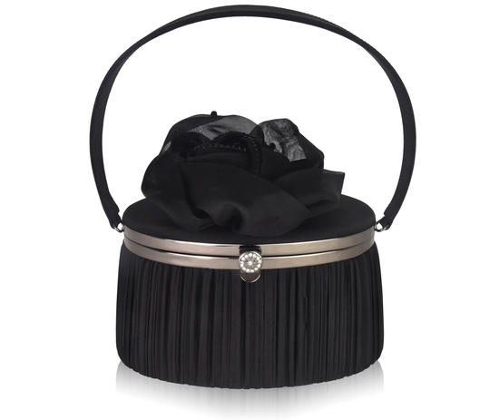 inge christopher Chic Oval Box Black