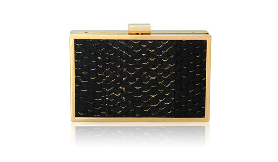 Inge Christopher Corsica Minaudiere Chocolate