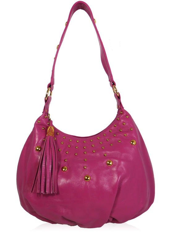 Inge Christopher Desdemona Shoulder Bag Chartreuse