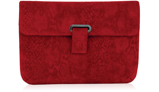 Inge Christopher Frida Envelope Clutch Purple