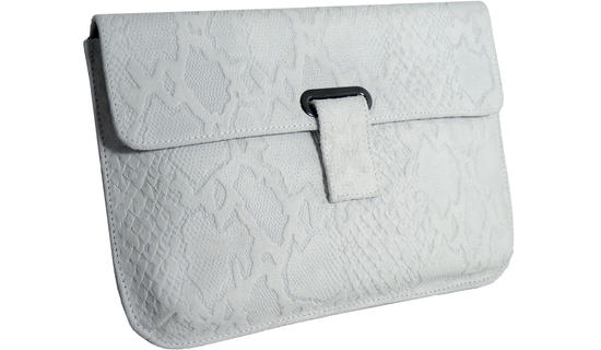Inge Christopher Frida Envelope Clutch White