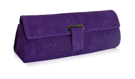 Inge Christopher Frida Roll Clutch White