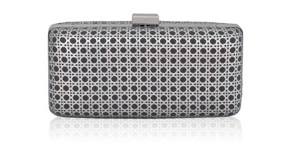 inge christopher Ischia Minaudiere Pewter/Silver