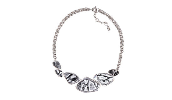 inge christopher Kentfield Collar Necklace Silver