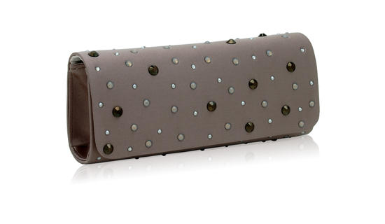 Inge Christopher Krystle Flap Clutch Bronze