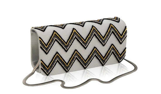 Inge Christopher Malta Clutch Grey