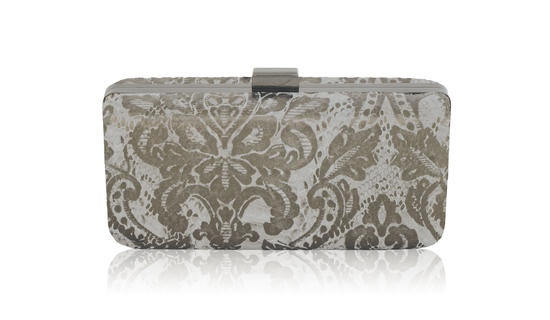 inge christopher Noto Minaudiere Pewter