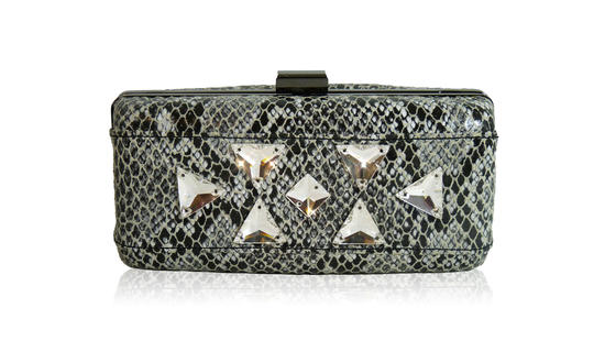 inge christopher Paige Minaudiere Black White