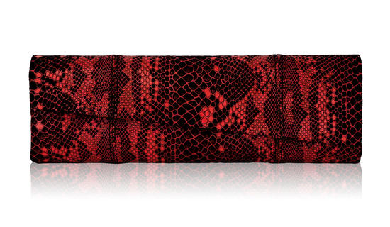 inge christopher Prizzi Long Clutch Red