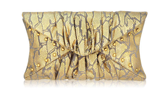 inge christopher Santa Rosa Gathered Envelope Gold