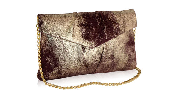 inge christopher Sofia Envelope Clutch Wine