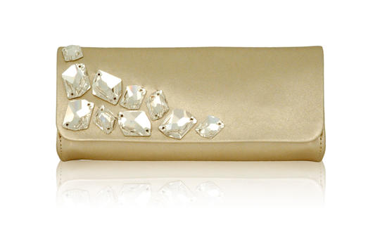 Inge Christopher Vegas Flap Clutch Bronze