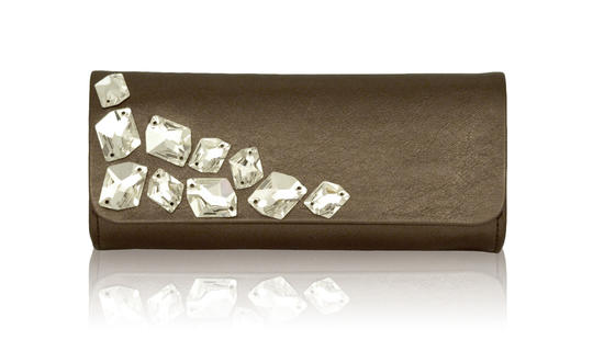 Inge Christopher Vegas Flap Clutch Champagne