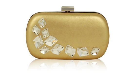 inge christopher Vegas Minaudiere Gold