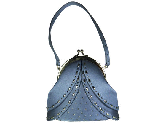 Inge Christopher Wings Small Clutch Blue