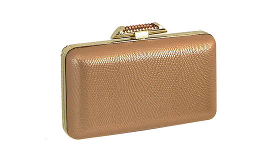 Inge Christopher Jacqueline Crystal Minaudiere Gold