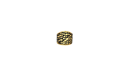 inge christopher Mill Valley Gold Statement Ring Gold