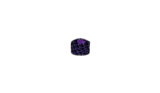 Inge Christopher Mill Valley Hematite Statement Ring Jade
