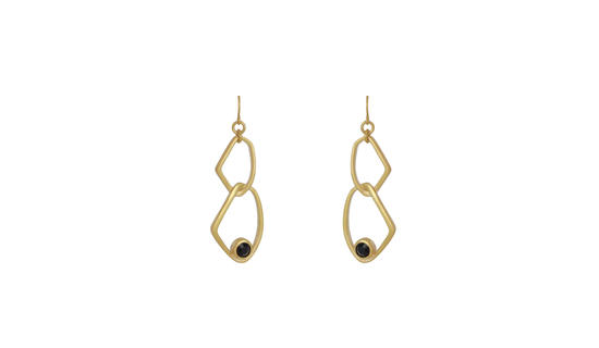Inge Christopher San Anselmo Crystal Drop Earrings Gold / Crystal