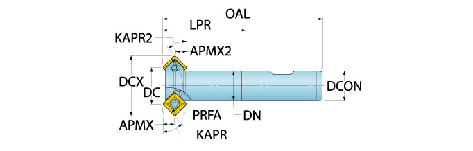 Ingersoll Series: 15_1G - Front-Back Chamfer Mill