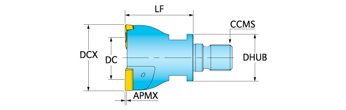 Ingersoll Series: 16F1B- Finish End Mill