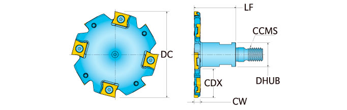 Ingersoll Series: 3VJ4V - Slotting End Mill
