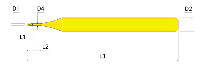 Ingersoll Series: 45JRB - 90° End Mill