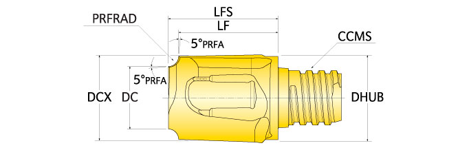 Ingersoll Series: 45R - Corner Round