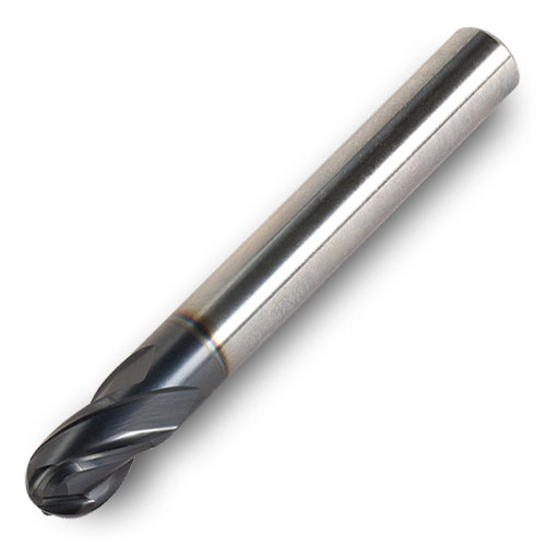 ingersoll Series: 47B_RB - Ball Nose End Mill - Short